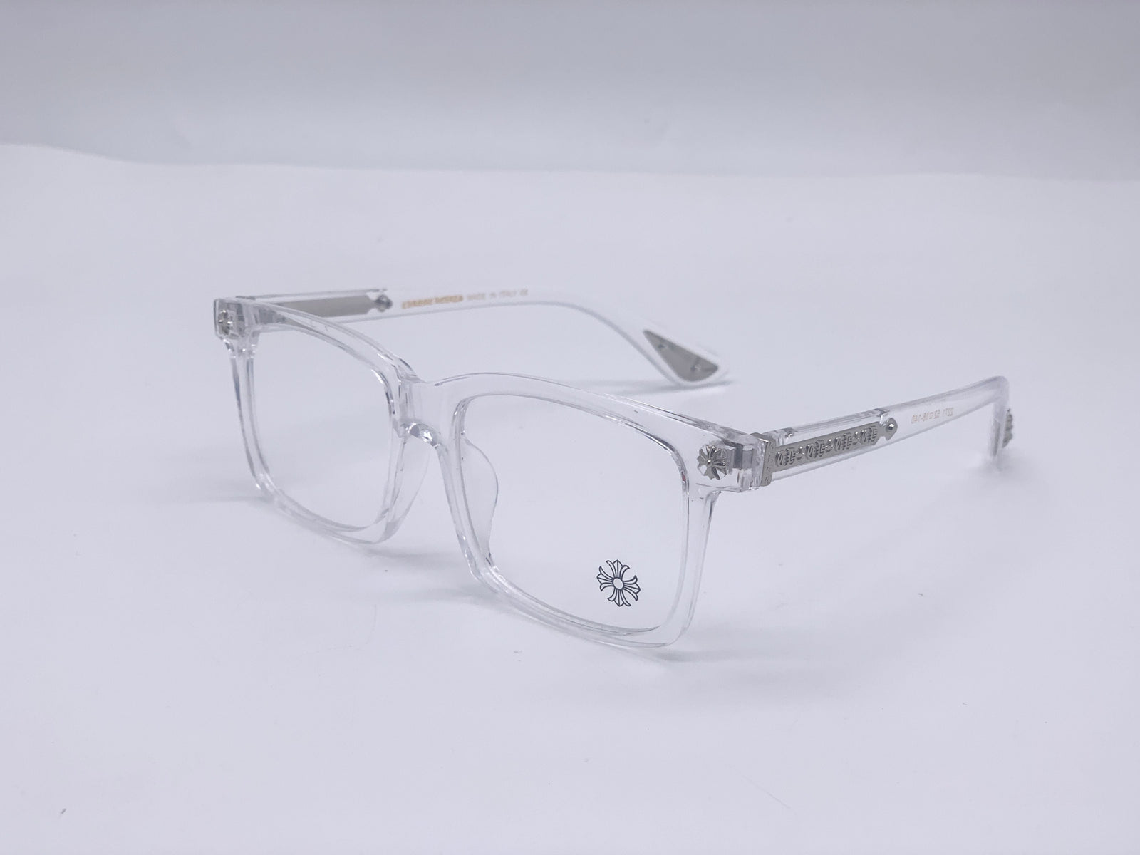Chrome Clear Glasses V1