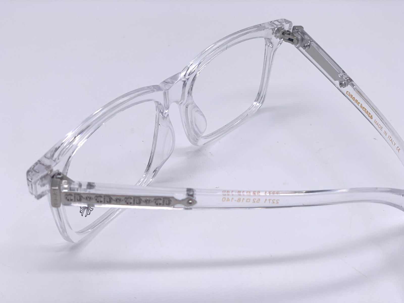 Chrome Clear Glasses V1