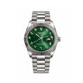 Rolex date-just Arabic green 41mm