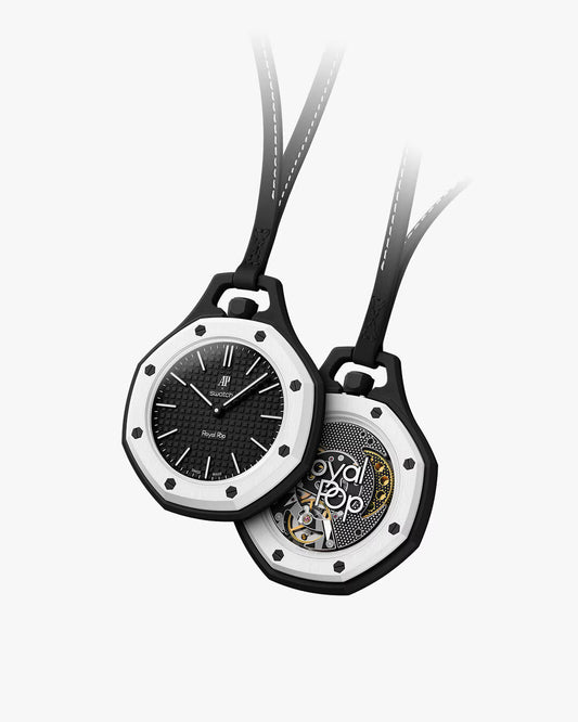 AP X SWATCH OCHO NEGRO SILICONE STRAP INCLUDED