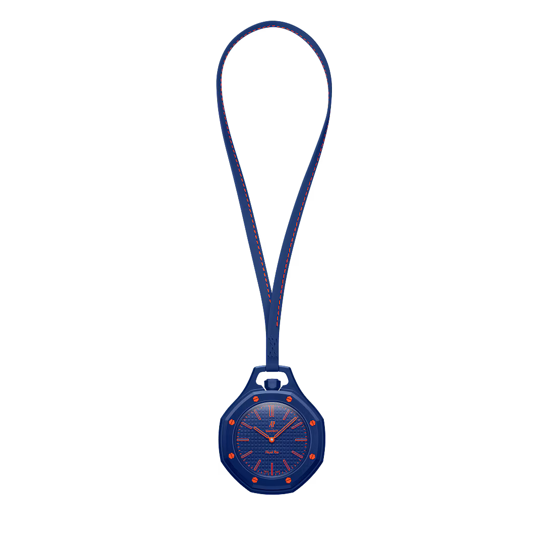 AP X SWATCH ORENJI HACHI SILICONE STRAP INCLUDED
