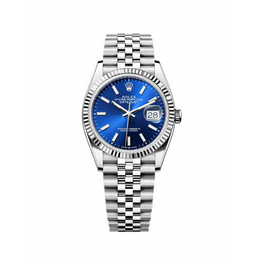 Rolex date-just classic Dark blue 41mm