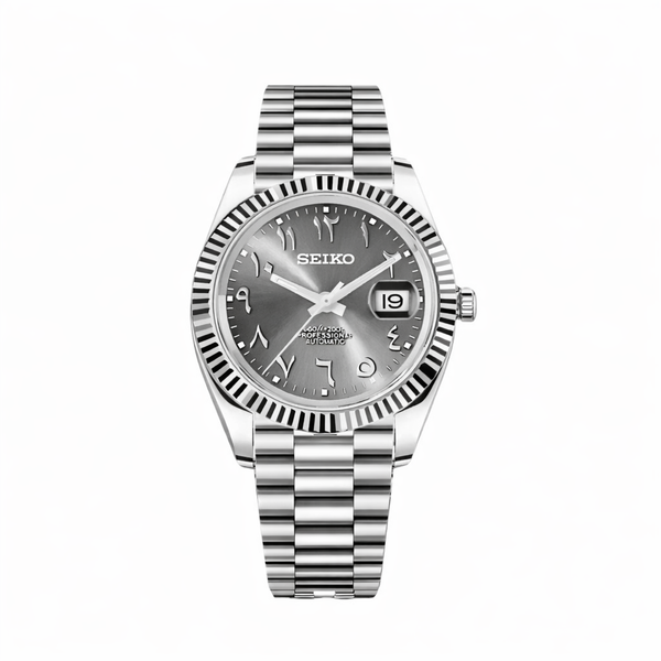 Datejust Gray Arabic Dial