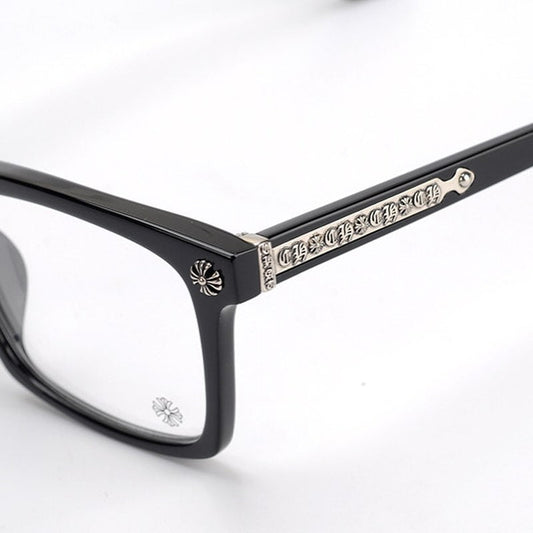 Chrome Black Glasses