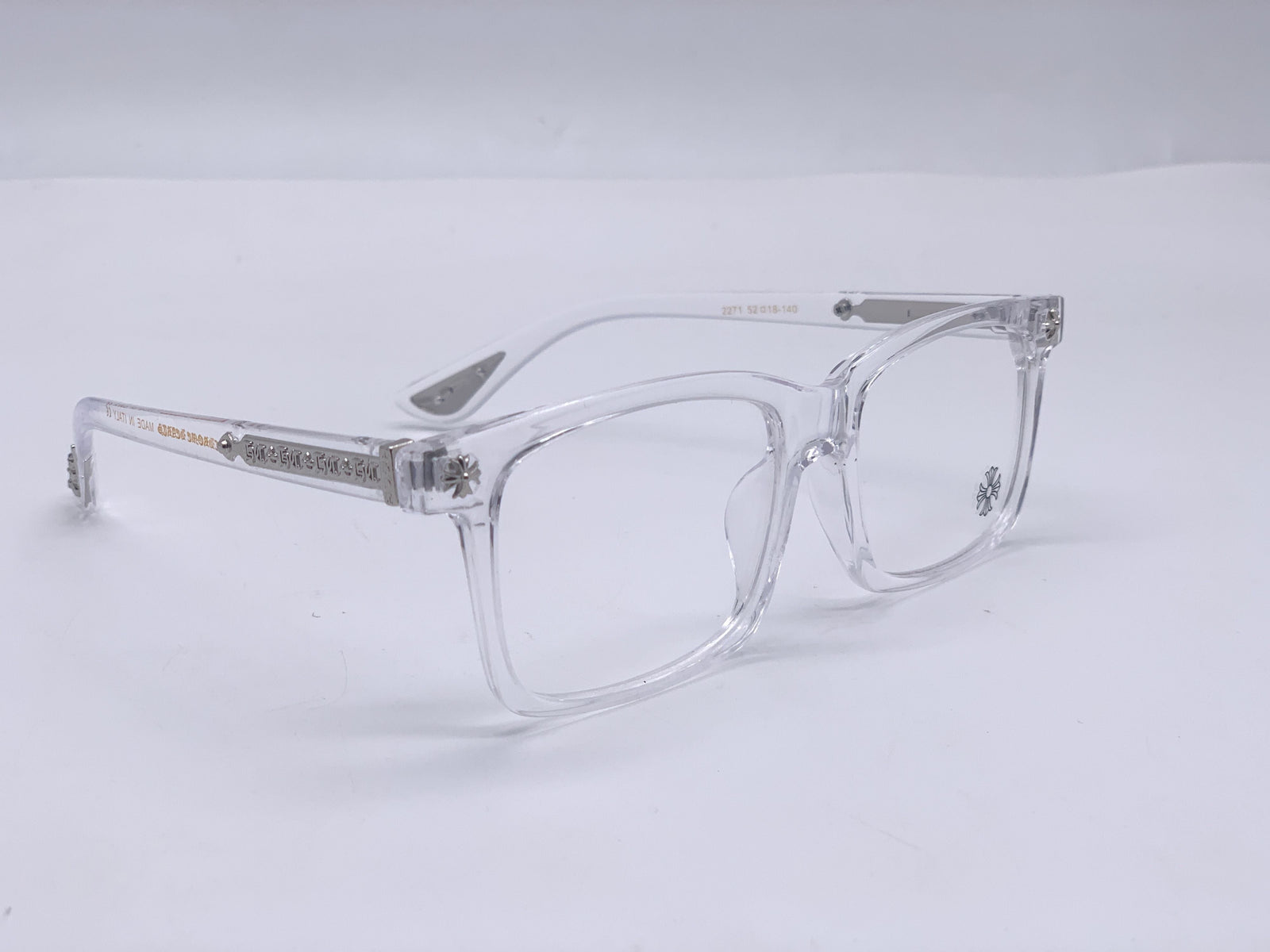 Chrome Clear Glasses V1